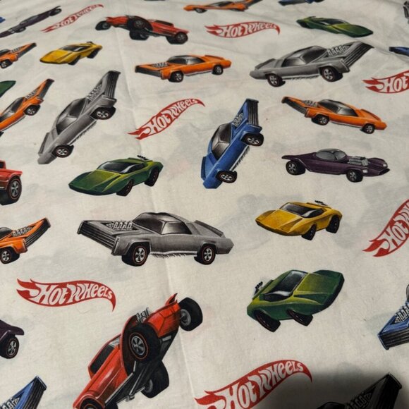 Pottery Barn Car Print Twin Size Flat Top Sheet - Picture 3 of 7